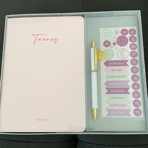 NIB Taurus ♉️ Zodiac Journal Kit